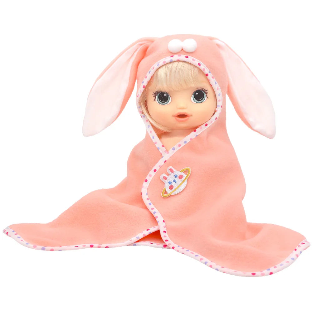 Baby Doll Feeding Bottle Toy Set 2pcs with Pacifier