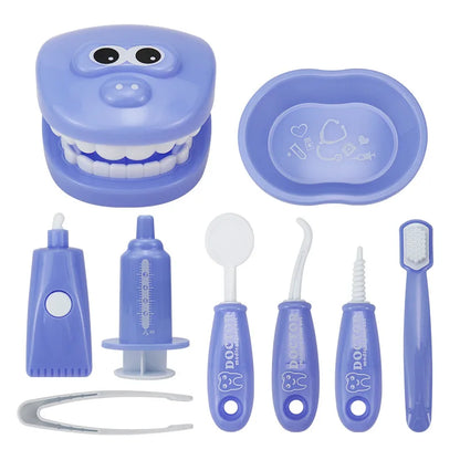 Montessori Kids Dentist Role Play Toy Parent-Child Learning Set