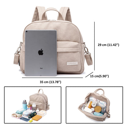 Fashion Waterproof Baby Diaper Bag Lightweight Mommy Backpack