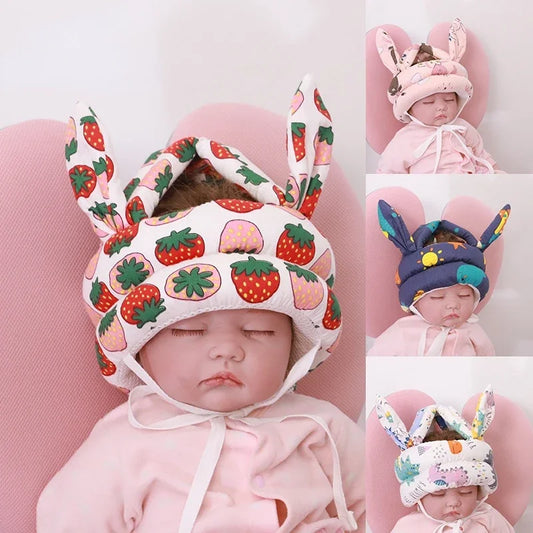 Baby Safety Helmet Adjustable Toddler Head Protection Cap