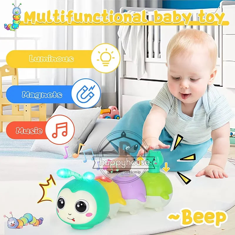 Musical Crawling Baby Toy Light-Up Educational Toy 6–12M