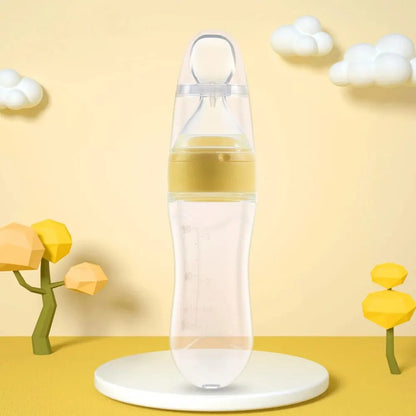 90ML Baby Fruit Feeder Pacifier Self-Feeding Teething Food Dispensing Spoon