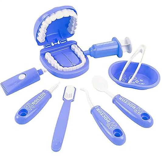 Montessori Kids Dentist Role Play Toy Parent-Child Learning Set