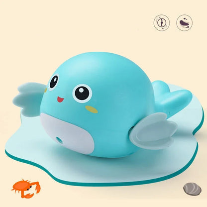 Clockwork Baby Bath Toys Swimming Cute Animal Bathing Fun Kids Water Play