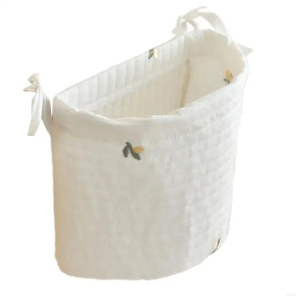 Portable Baby Care Hanging Organizer Crib Storage Diaper Bag Cotton