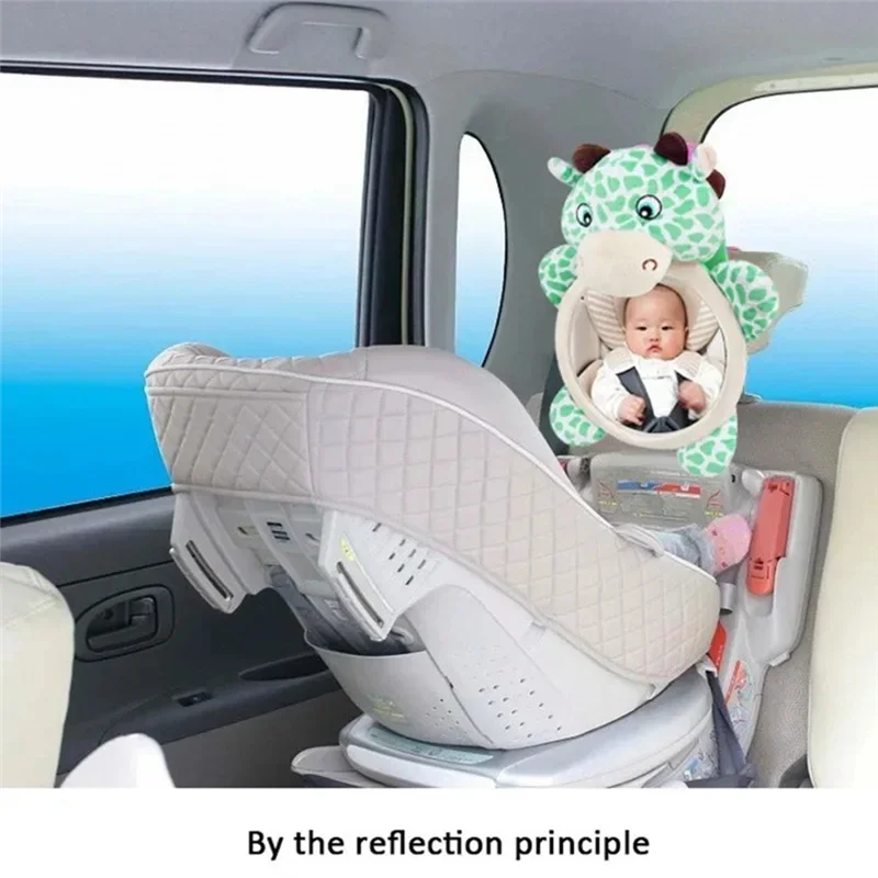 Baby Car Rearview Mirror Portable Safety Seat Mirror