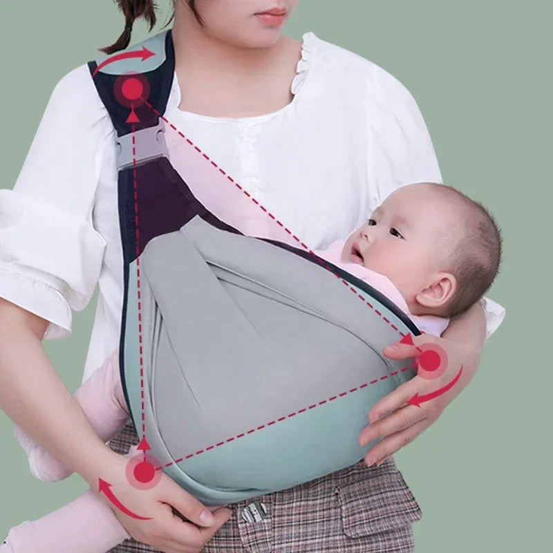 Baby Carrier Ergonomic Child Carrier Wrap Multifunctional Baby Carrier Ring Sling for Baby Toddler Carrier Accessories