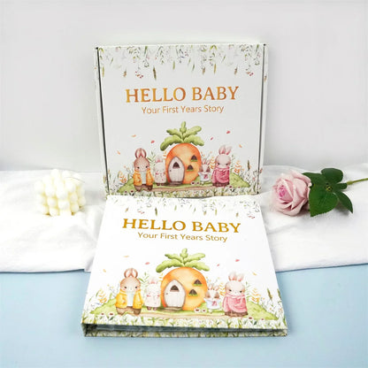Baby Memory Book Keepsake First 5 Years Milestone Photo Album 100 Pages