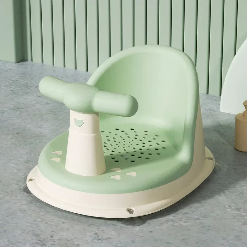 Baby Bath Seat Anti-Slip Suction Cup Portable Shower Seat