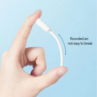 Baby Oral Disposable Cleaner Newborn Milk Teeth Tongue Brush Cotton Swabs