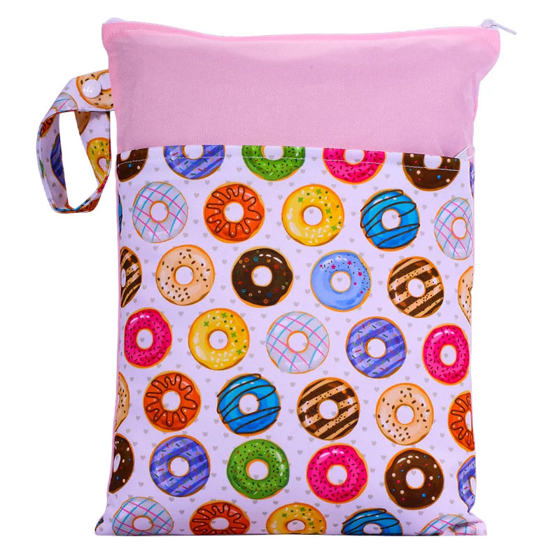 Babyshow Wet Dry Mommy Diaper Bag 35x25cm with Two Zippers