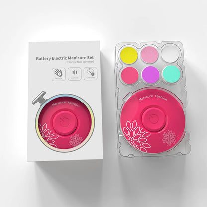 Baby Electric Nail Polisher & Clipper Kit Newborn and Kids