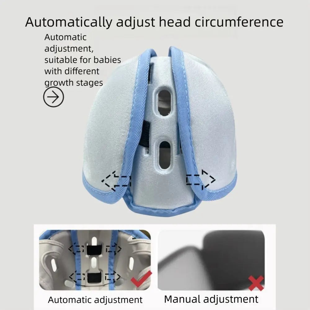 Baby Safety Helmet Breathable 360 Degree Shock Absorbing Protector