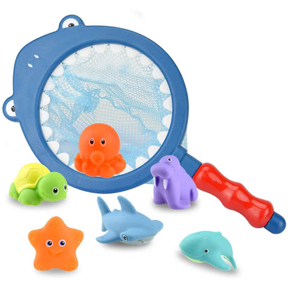 Baby Bath Toys Colorful Waterproof Toddler Infant Gift 0-3 Years