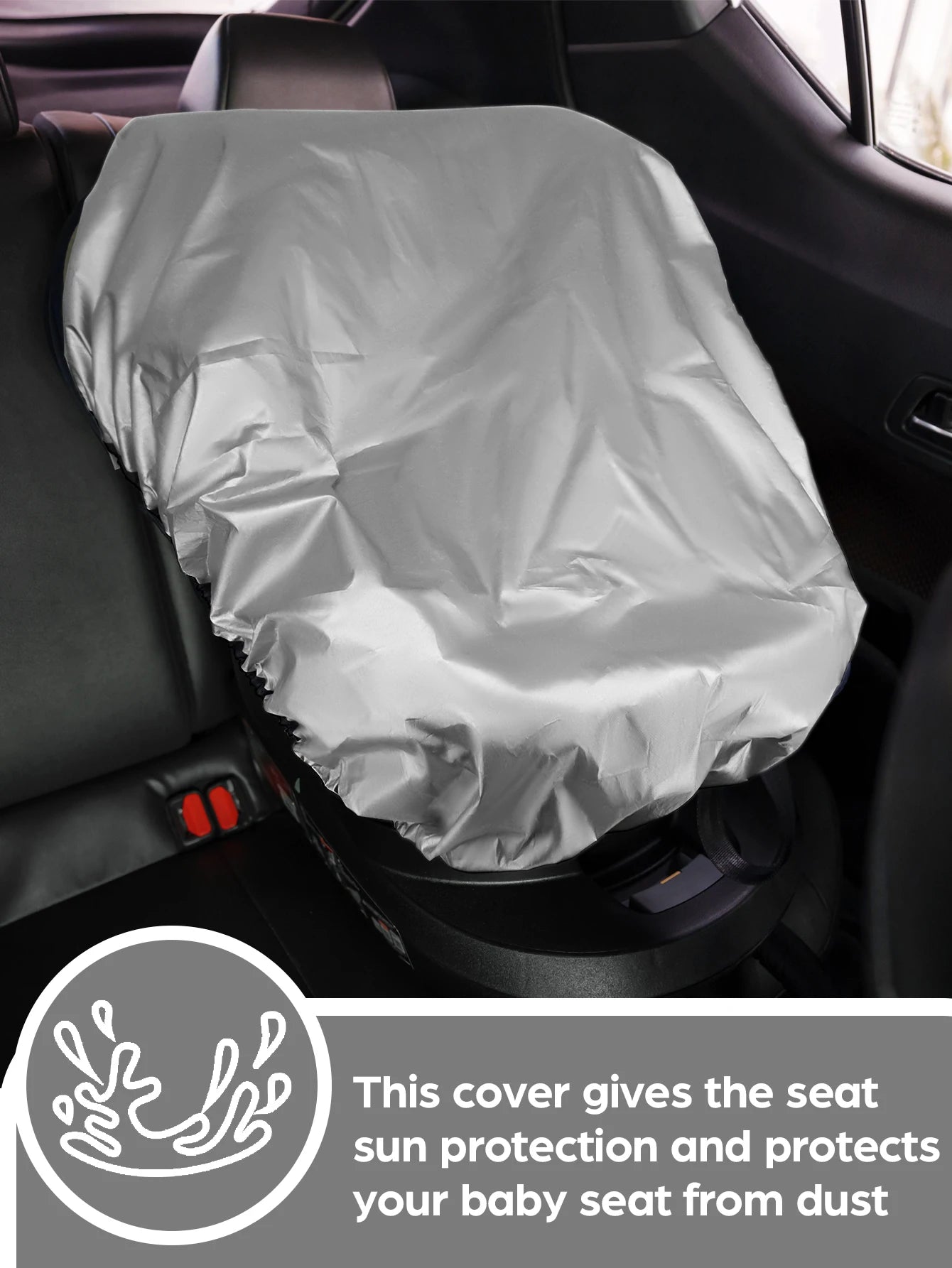 Baby Car Seat Sun Shade Cover UV Protection Travel Accessory