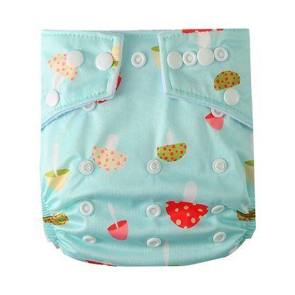 Adjustable Baby Cloth Diapers Washable Reusable 3-15kg