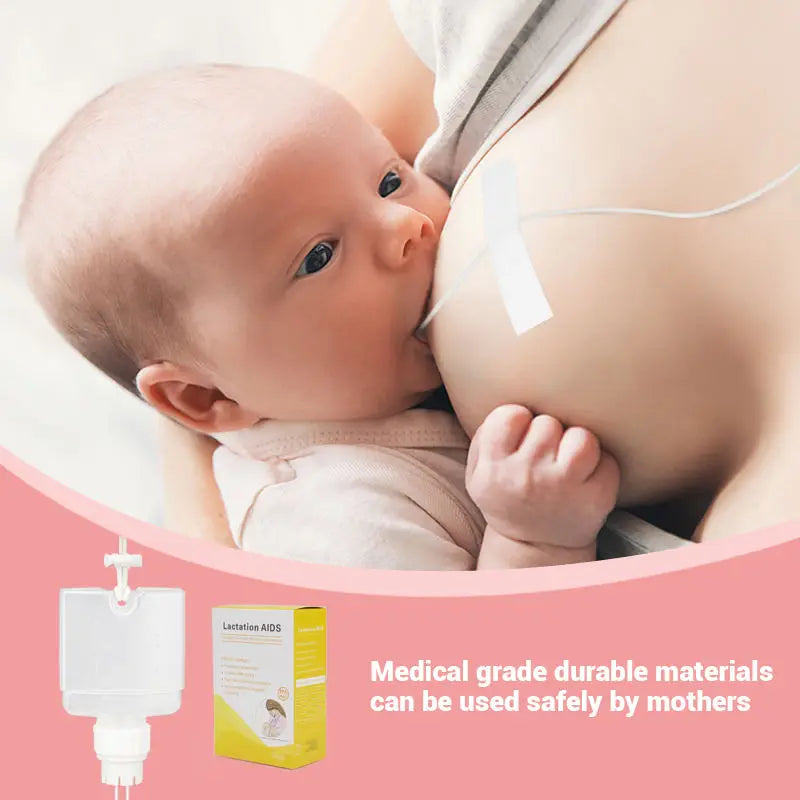 Free Ship BPA-Free Newborn Breastfeeding Supplemental Nursing System Feeding Bottle Combo