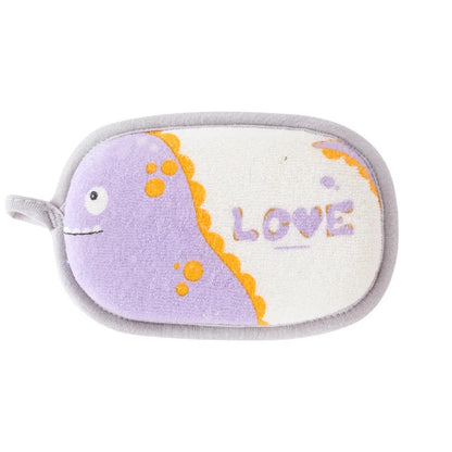 Baby Bath Brushes Sponge Cartoon Newborn Bath Towel Baby Care