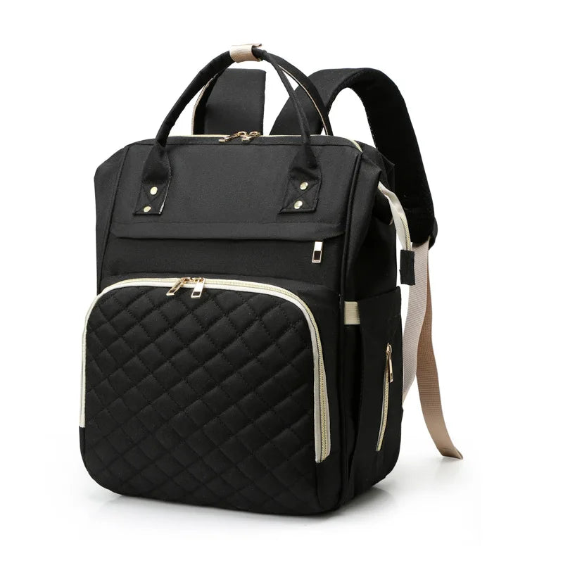 Waterproof Travel USB Mommy DiaperLarge Capacity Backpack