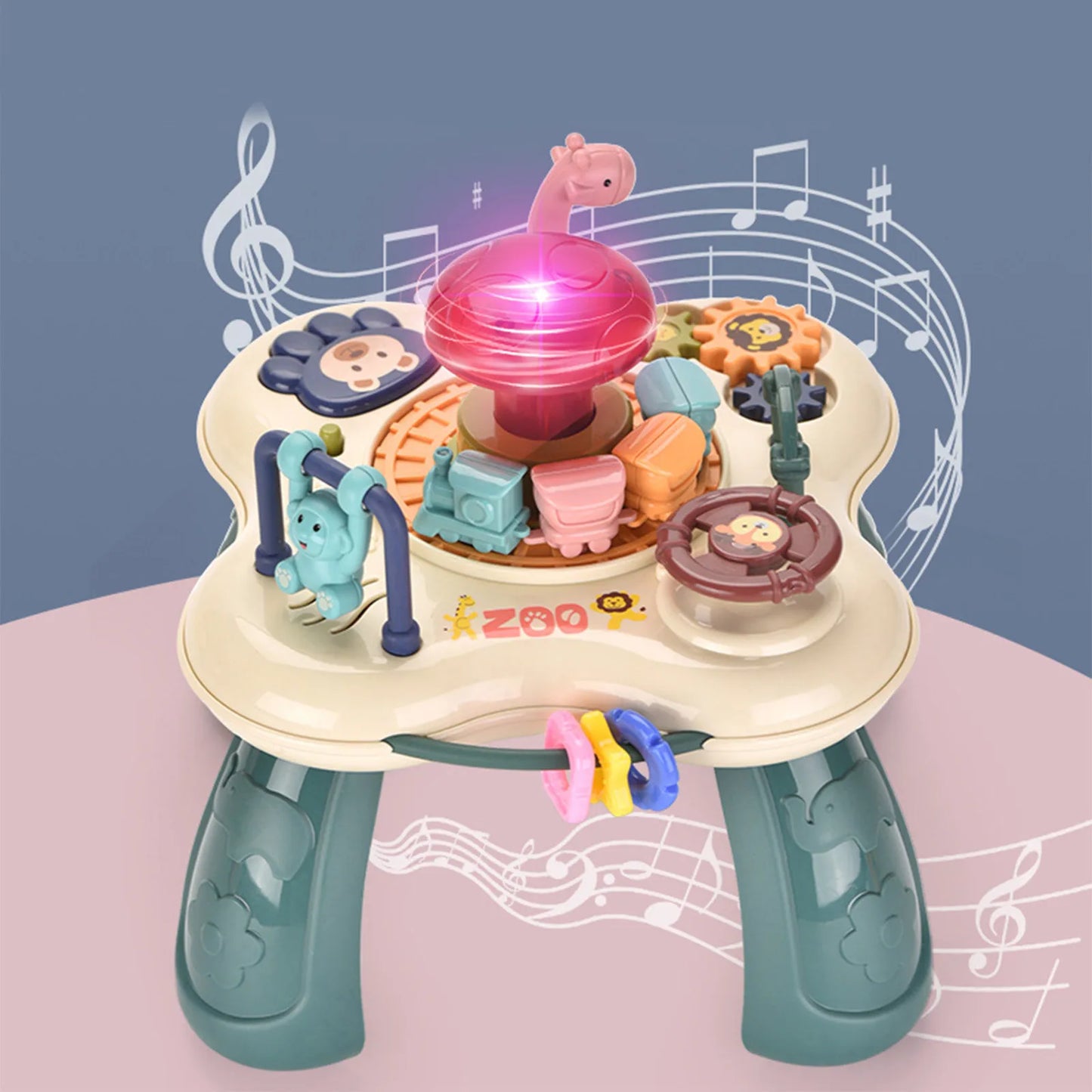 Baby Musical Activity Table Educational Toy for 1–3 Years