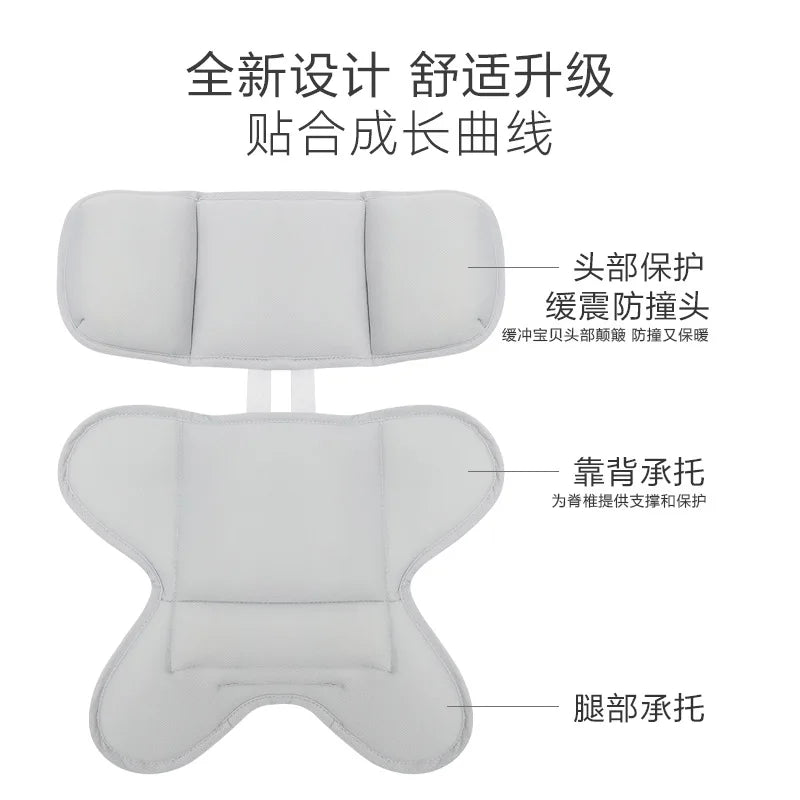 Baby Stroller Seat Cushion Head Protection Inner Pad
