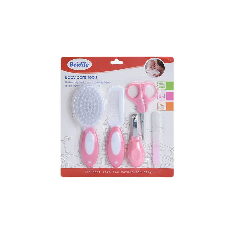 Baby Nail Clippers Comb Brush Care Set