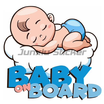 Super Baby On Board Sticker Car Motorcycle Window Bumper Warning Vinyl Decal