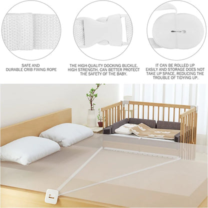 Baby Bed Safety Strap Anti-Slip Fixed Belt