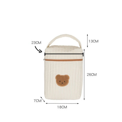 Baby Diaper Bag Cotton Bear Mommy Maternity Handbag Organizer