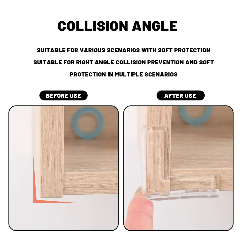 Baby Safety Window and Table Corner Edge Protector Transparent Pads
