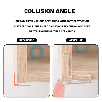 Baby Safety Window and Table Corner Edge Protector Transparent Pads