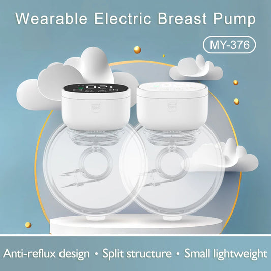 Wearable Fully Automatic Breast Pump for Mother and Baby