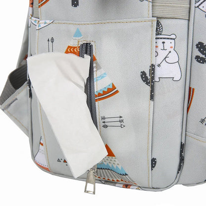Large Capacity Baby Diaper Bag Backpack for Moms Travel & Stroller