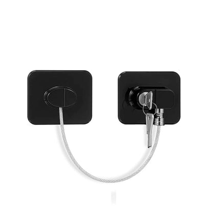 Baby Safety Refrigerator and Cabinet Lock with Keys