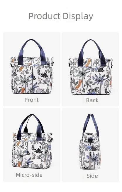 Large Capacity Waterproof Mommy Diaper Bag Travel Organizer