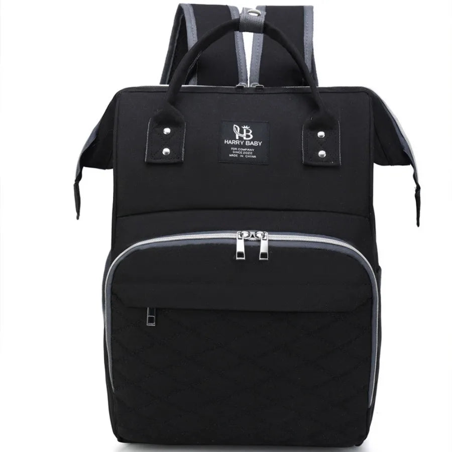 Mommy Diaper Bag Large Capacity Stroller Hanging Backpack with Changing Mat