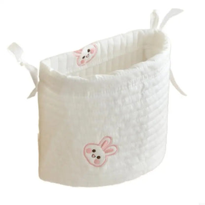 Portable Baby Care Hanging Organizer Crib Storage Diaper Bag Cotton