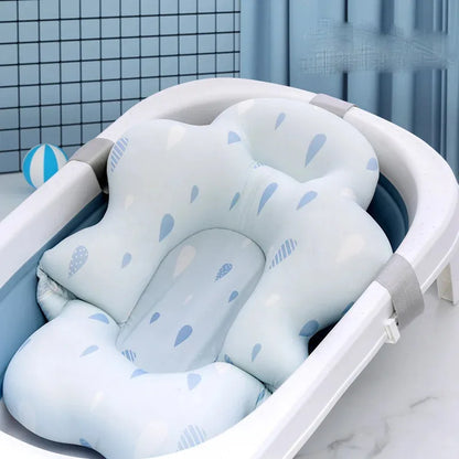 Baby Bath Mat Tub Seat Nonslip Soft Cushion Pillow