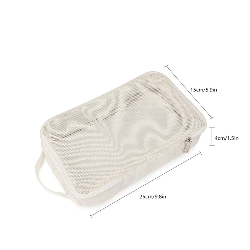 Portable Baby Travel Diaper and Clothes Organizer Hanging Bag
