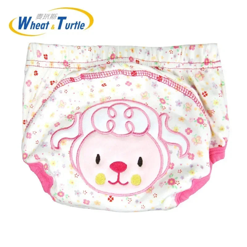 Mother Kids Baby Cloth Diapers Unisex Reusable Washable Cotton Training Panties