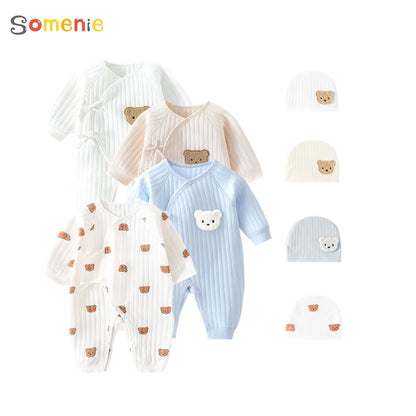 Baby Boys Girls Bodysuit Newborn Cotton Onesie Winter Spring Autumn 0-6M