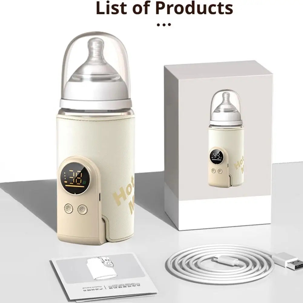 Baby Bottle Warmer Multifunctional Milk Mixer Heater BPA-Free Feeding Warmer
