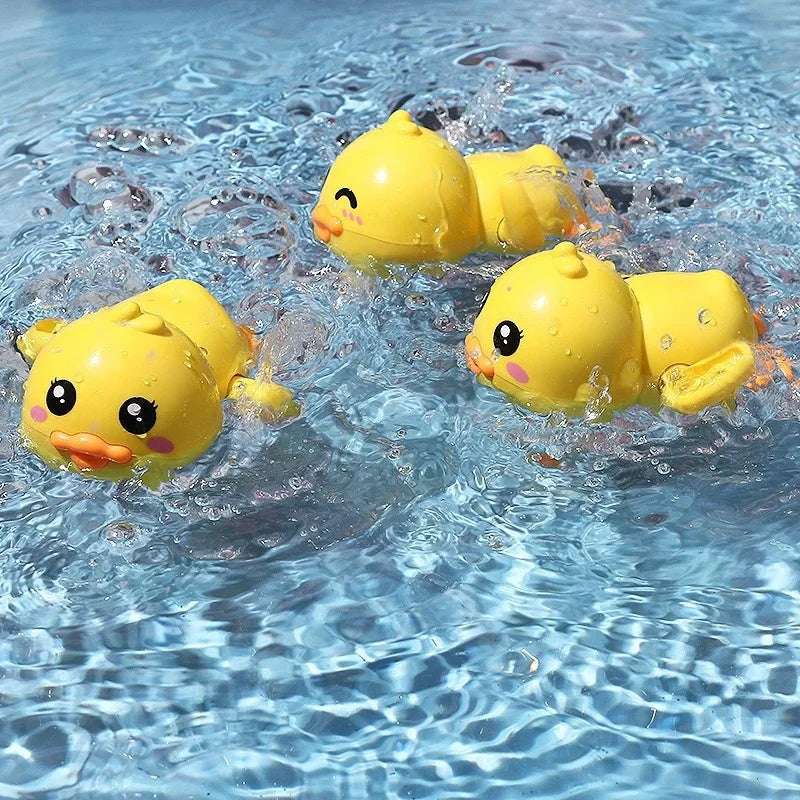 Clockwork Baby Bath Toys Swimming Cute Animal Bathing Fun Kids Water Play