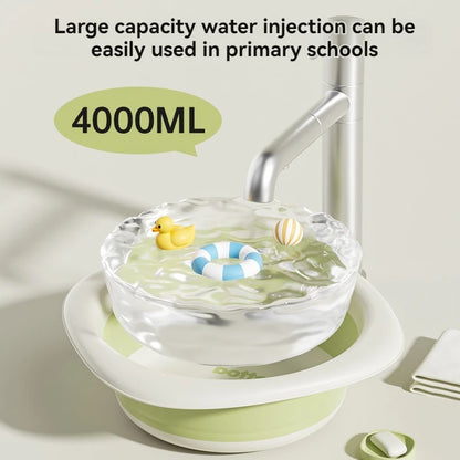 Baby Folding Washbasin Three Piece Set for Washing Face and Feet