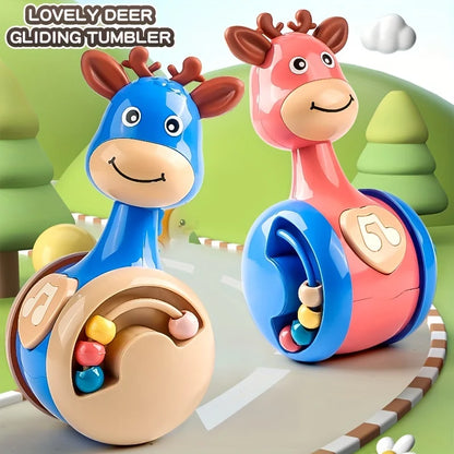 Roly Poly Baby Tumbler Wobbler Toy 6-12 Months Infant Learning Toy
