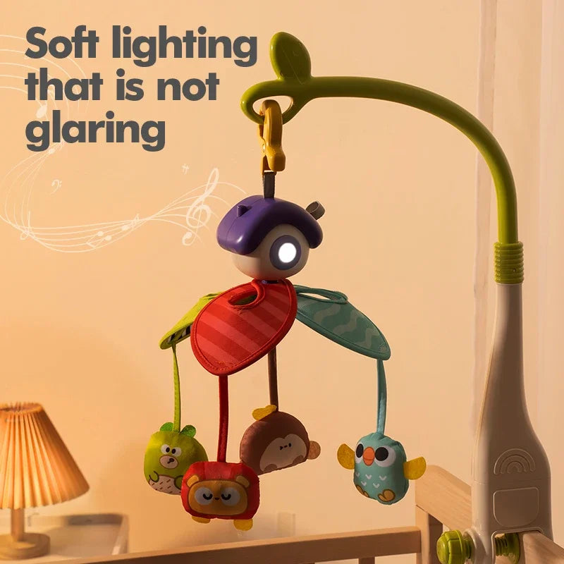 Baby Crib Mobile with Lights & Music Newborn Hanging Toy