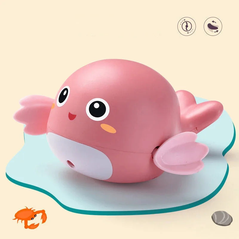 Clockwork Baby Bath Toys Swimming Cute Animal Bathing Fun Kids Water Play