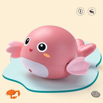 Clockwork Baby Bath Toys Swimming Cute Animal Bathing Fun Kids Water Play