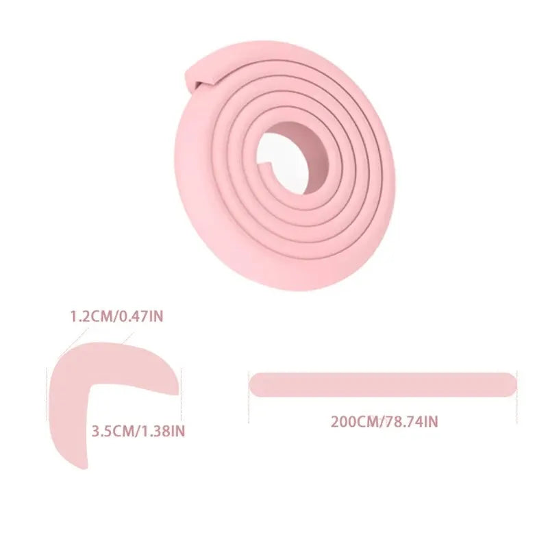 Baby Table Corner Safety Bumper Soft Protection Strips