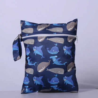 Mini Waterproof Baby Diaper Bag Single Pocket Travel Wet Dry Bag
